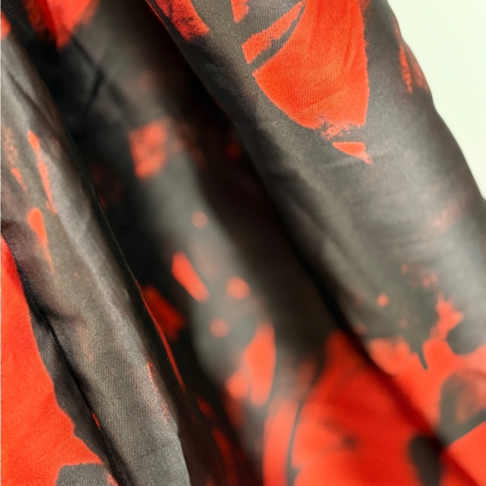 Full Red and Black Women's Skirt Sz‎ Med - Picture 13 of 14